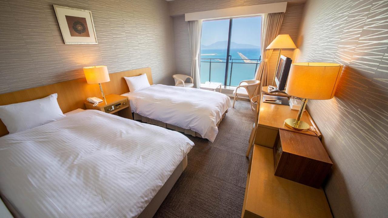 Отель Kokumin Shukusha Marine Terrace Ashiya Китакюсю Экстерьер фото